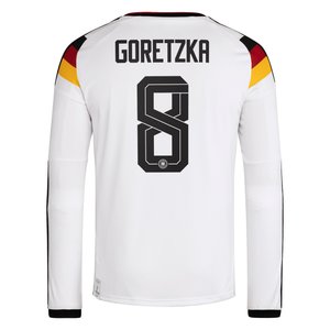 Maillot Domicile Allemagne adidas 26 - Manches longues avec flocage Goretzka 8, vue 4