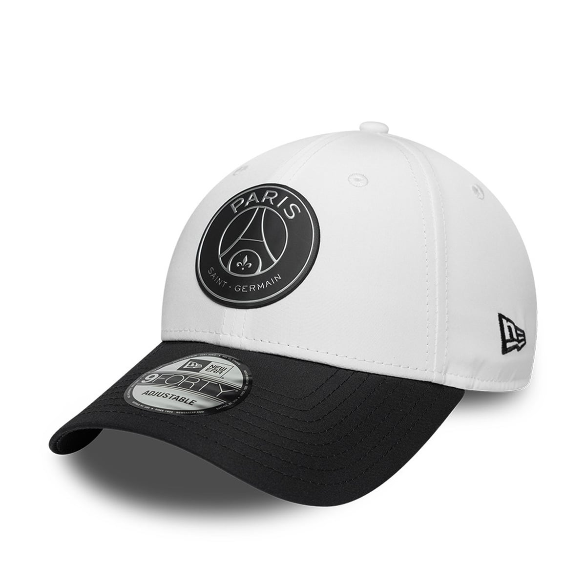 Casquette Paris Saint-Germain New Era 9FORTY 5e maillot - Blanche