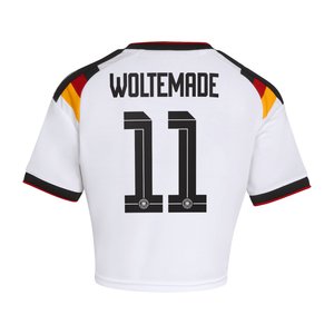 Maillot Domicile Allemagne adidas 26 - Femmes Recadré avec flocage Woltemade 11, vue 4