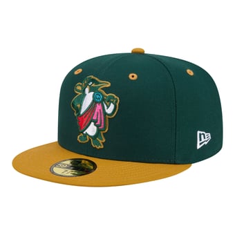 Men's New Era  Dark Green Rome Emperors Minor League Theme Nights 59FIFTY Fitted Hat