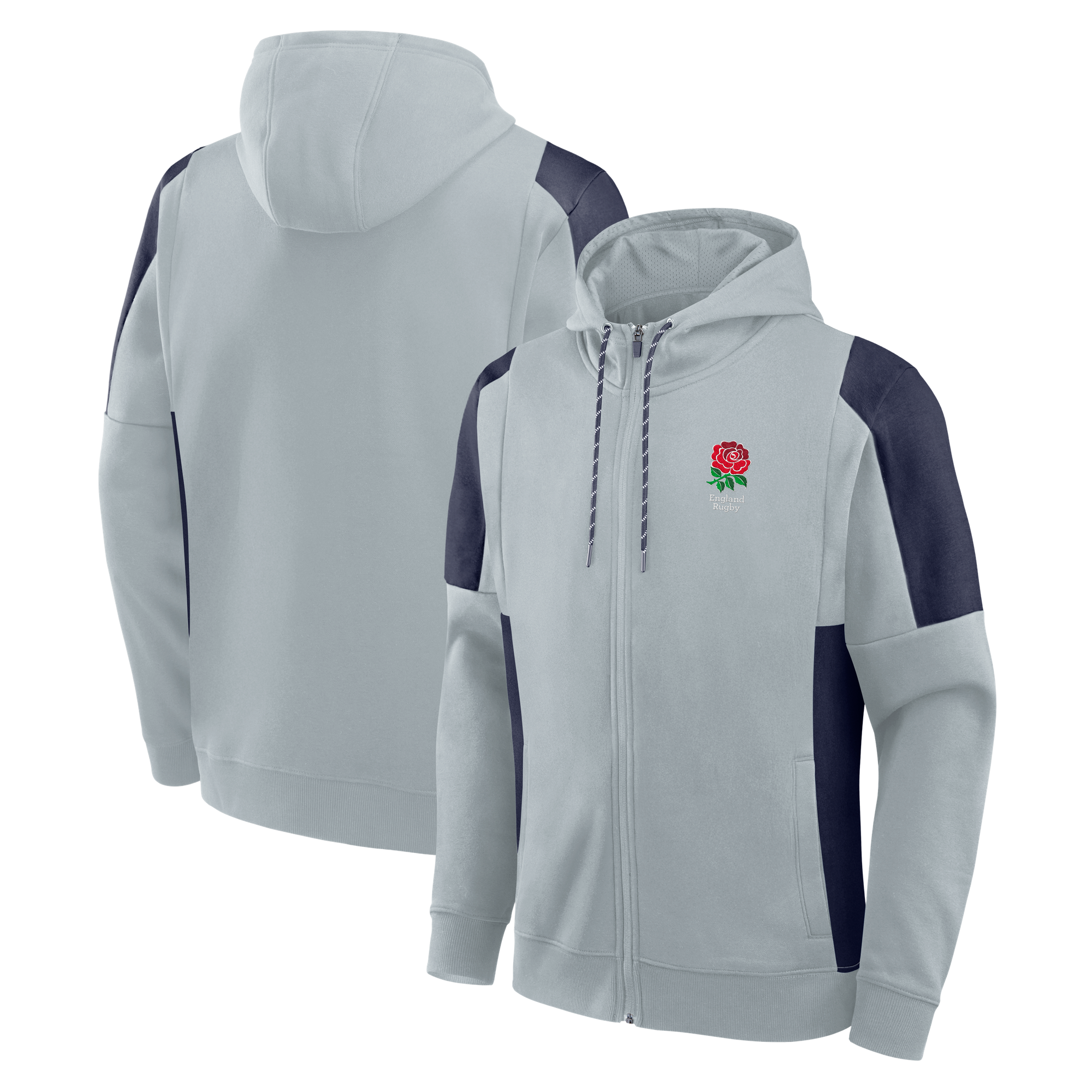 Felpa con cappuccio e zip intera England Rugby Classics