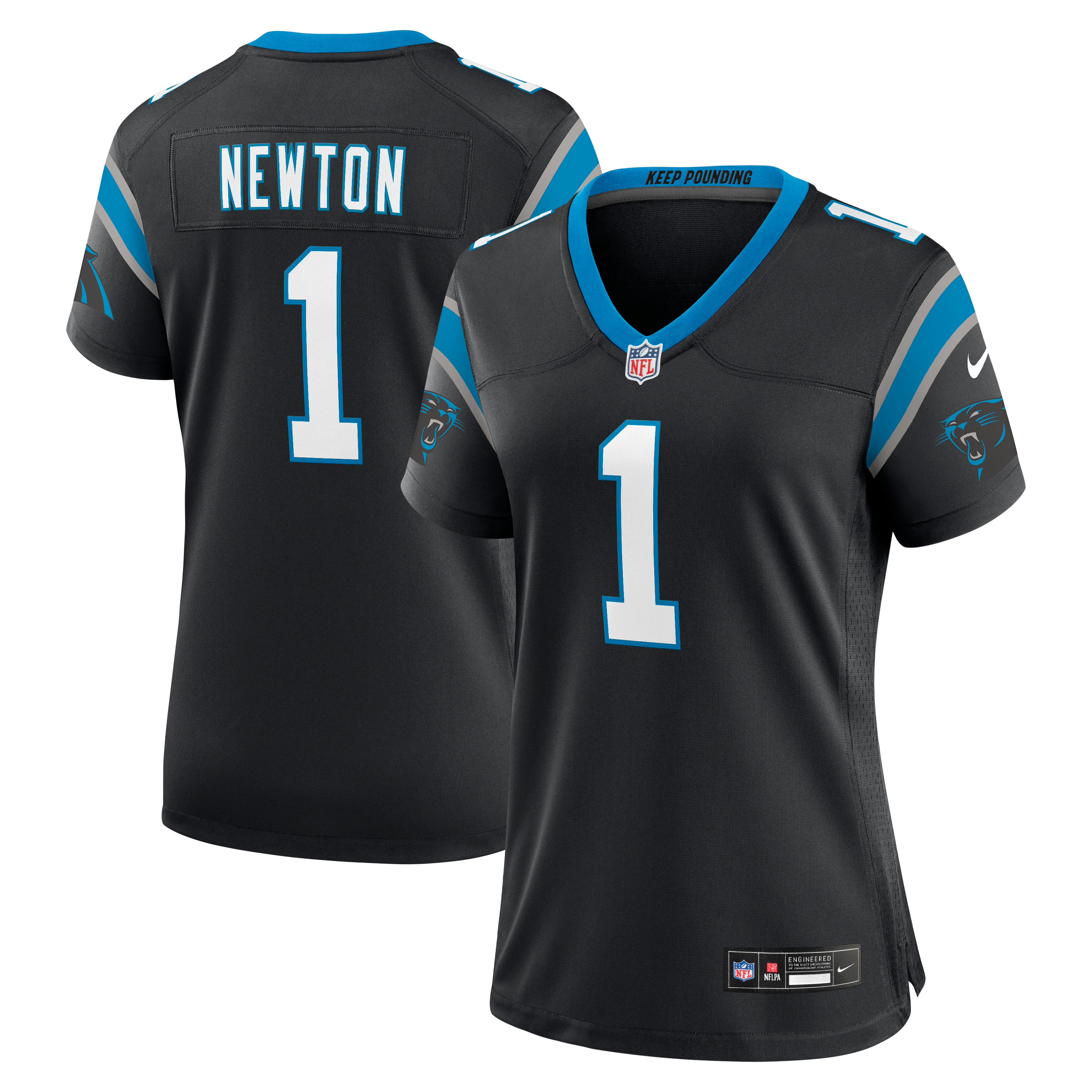 Women’s Nike Cam Newton Black Carolina Panthers Team Retired Game Jersey Women’s Nike Cam Newton Black Carolina Panthers Team Retired Game Jersey