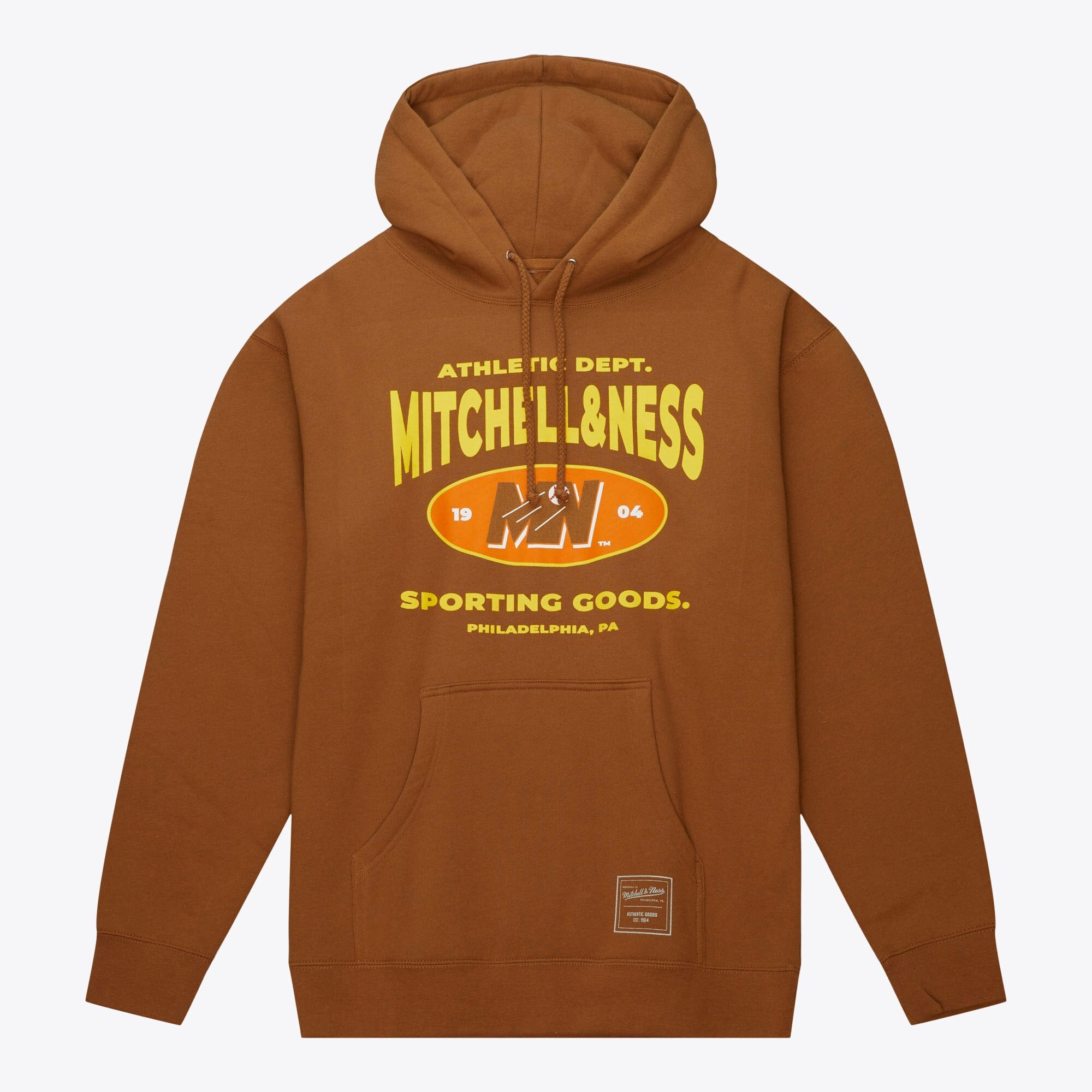 Felpa con cappuccio Mitchell & Ness Athletic Dept - Uomo
