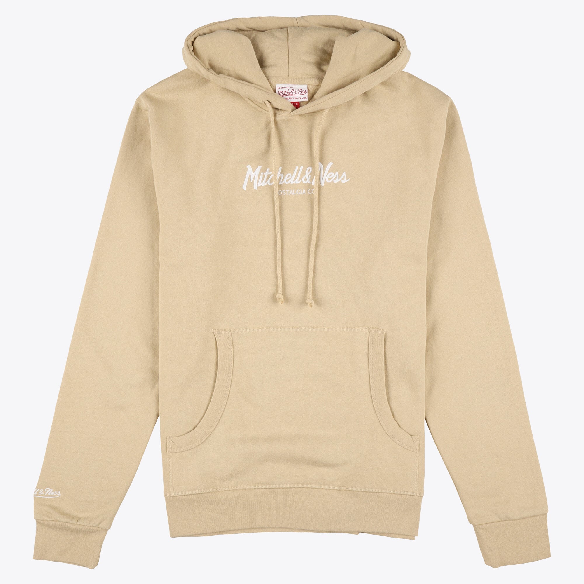 Mitchell & Ness Pin Script Logo Hoodie - Mens