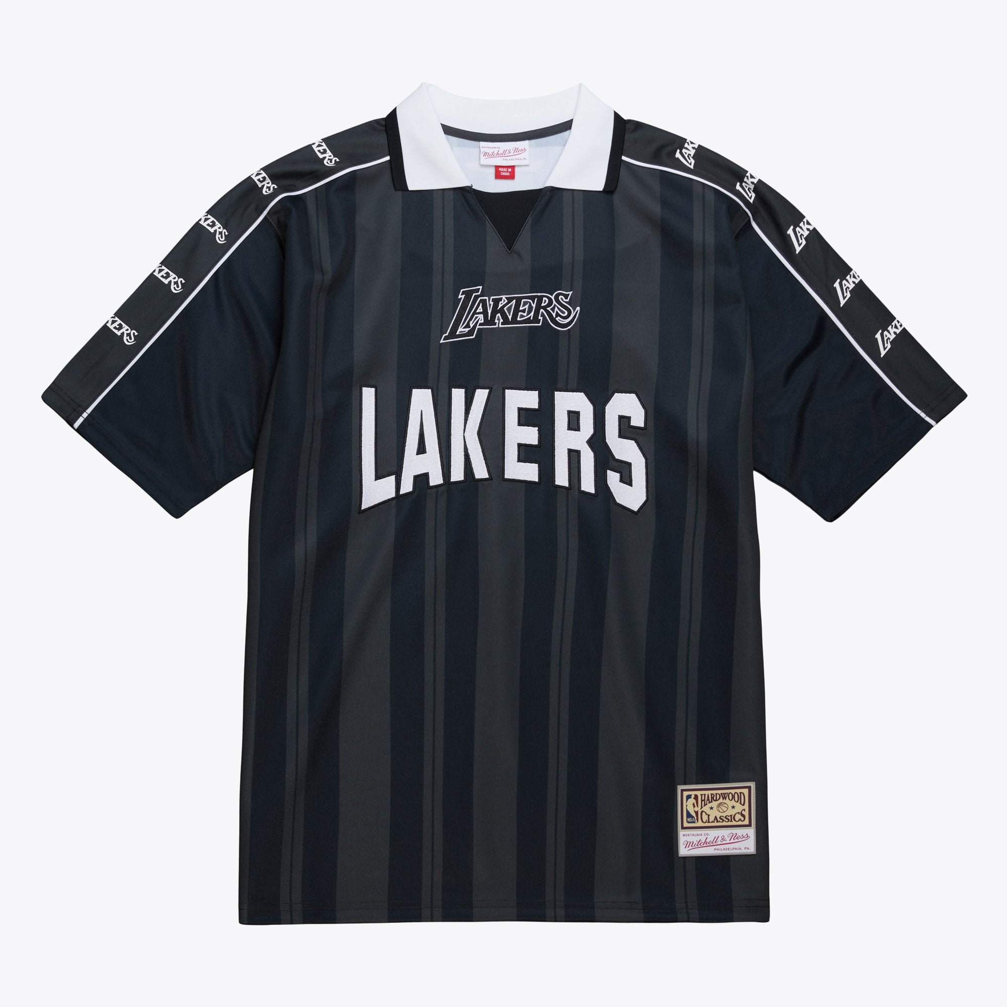 Los Angeles Lakers Mitchell & Ness Striker Polo Top – Herren