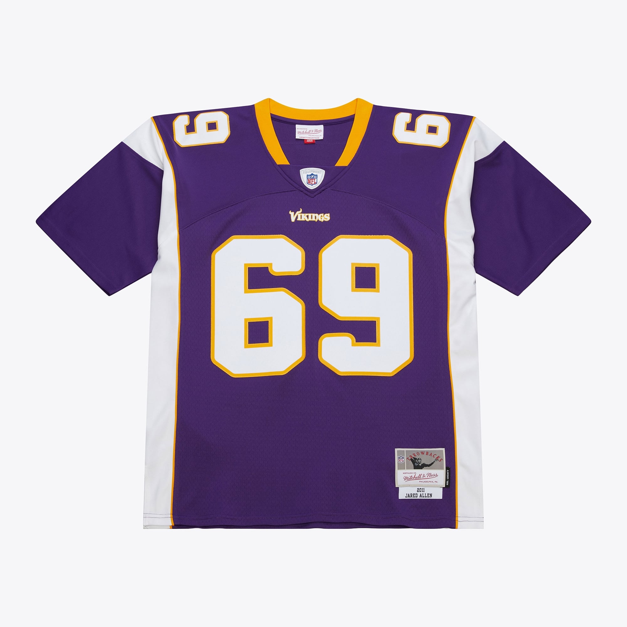 Jared Allen Minnesota Vikings 2011 Mitchell & Ness Purple Legacy Jersey