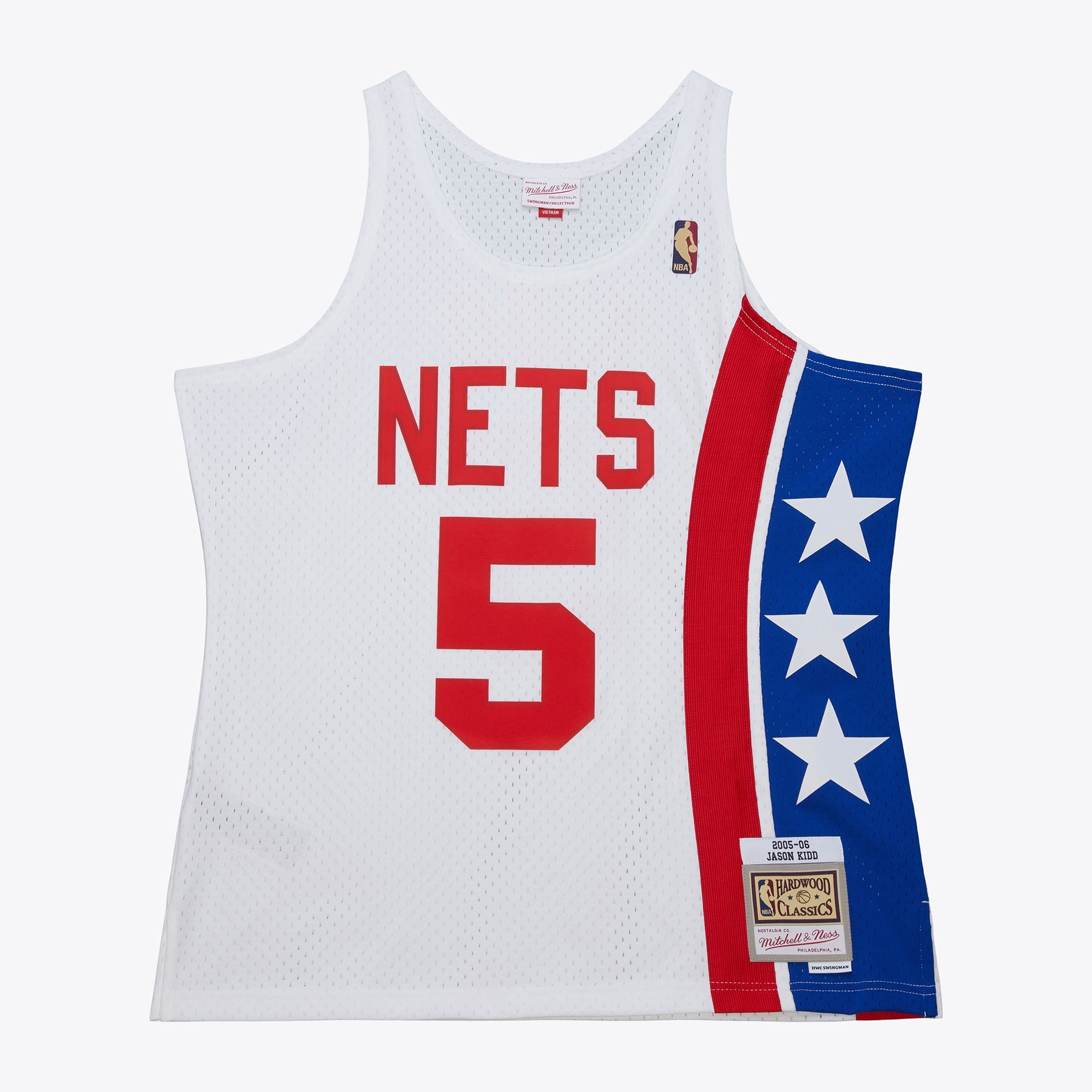 Camiseta Swingman de los New Jersey Nets - Hombre - Jason Kidd