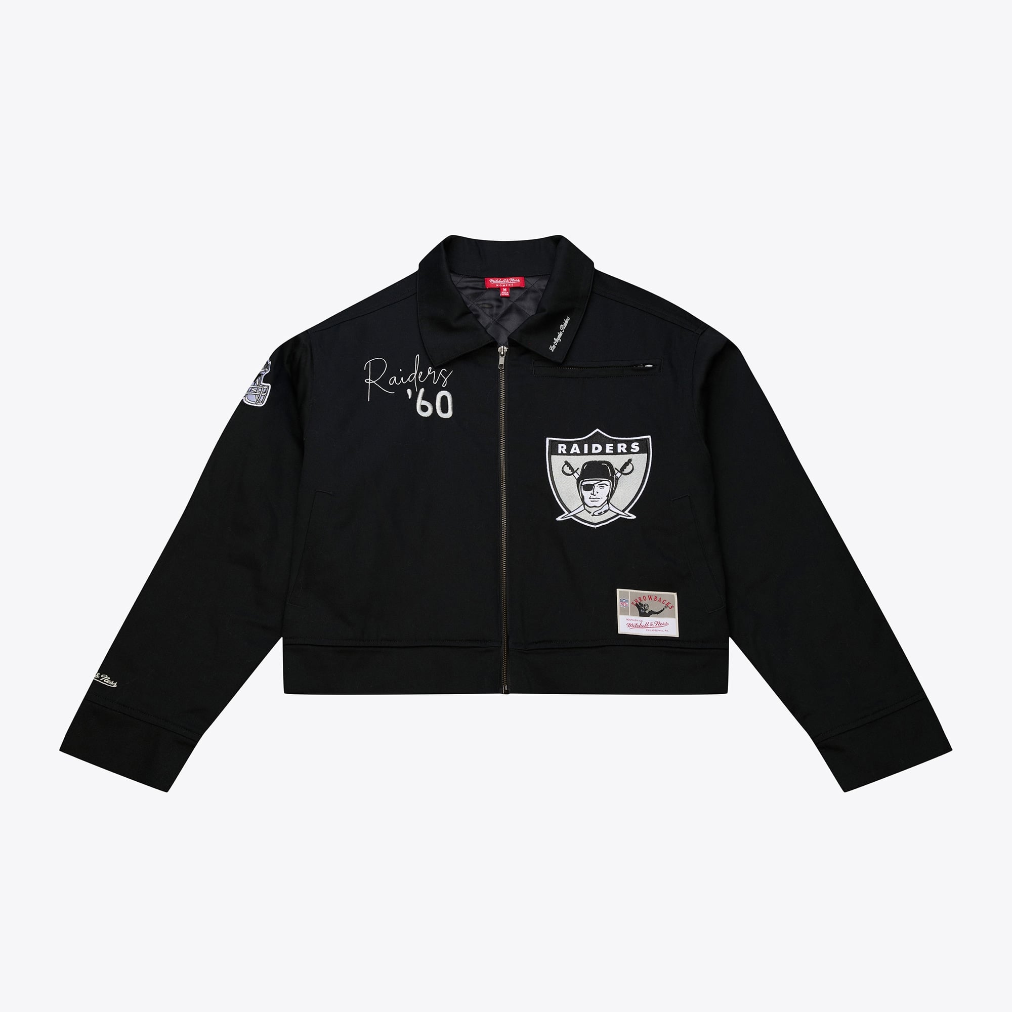 Oakland Raiders Mitchell & Ness Mechanic Jacket – Damen
