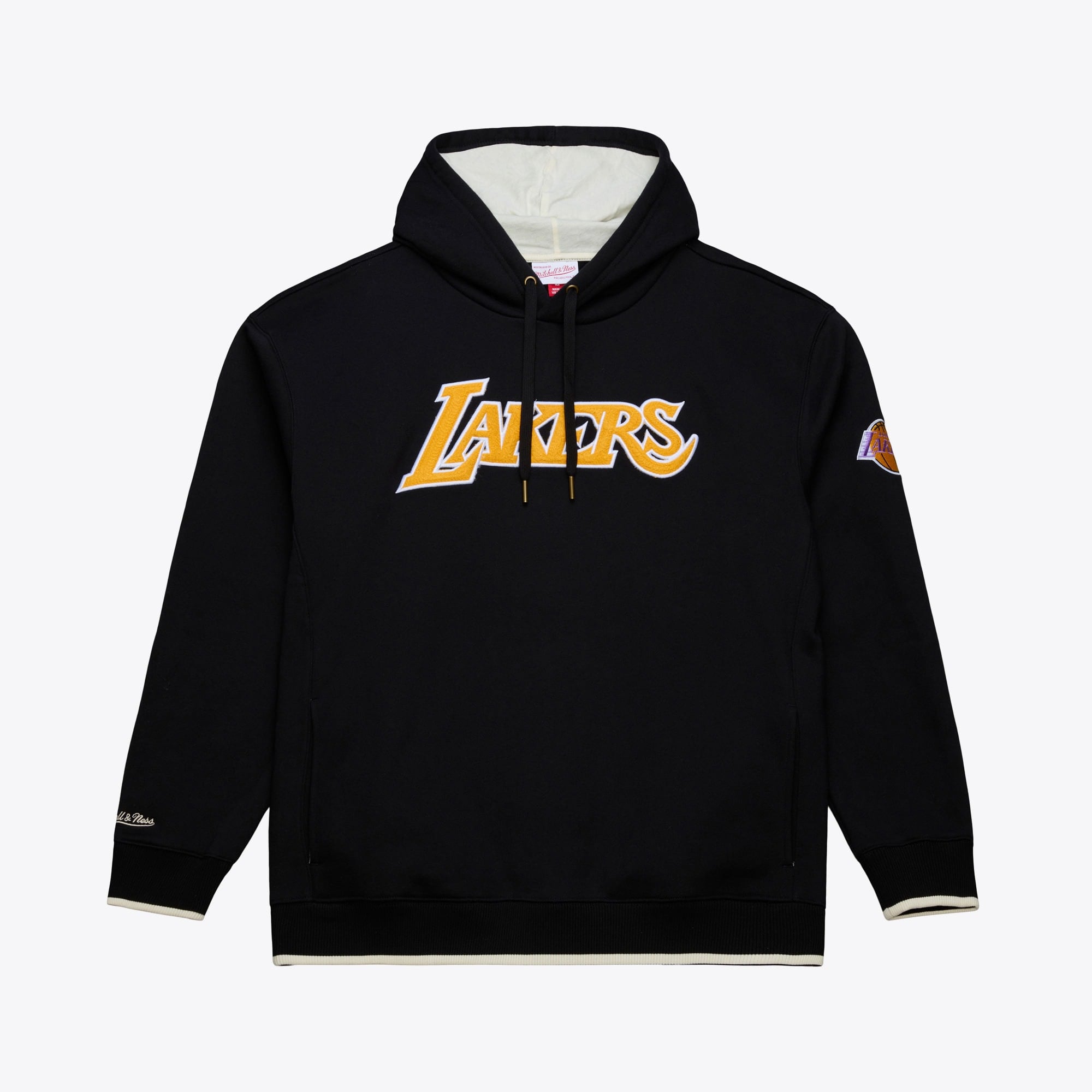 Sudadera con capucha de felpa Mitchell & Ness Vintage Logo Team Legacy de los Los Angeles Lakers - Hombre