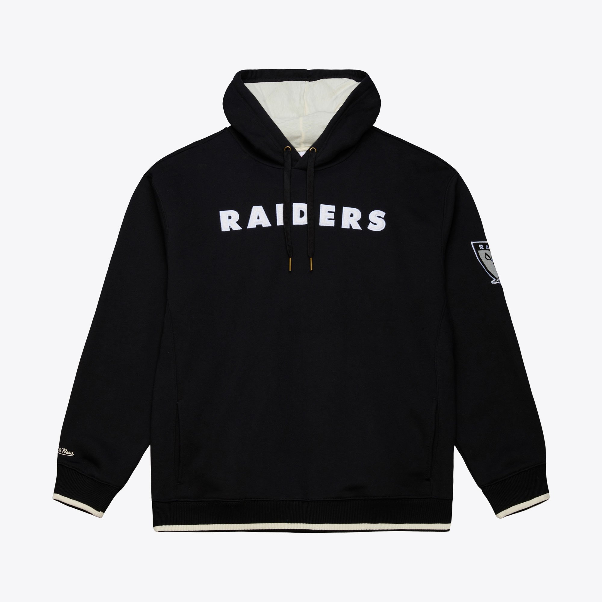 Felpa con cappuccio in pile Mitchell & Ness Vintage Logo Team Legacy Oakland Raiders - Uomo