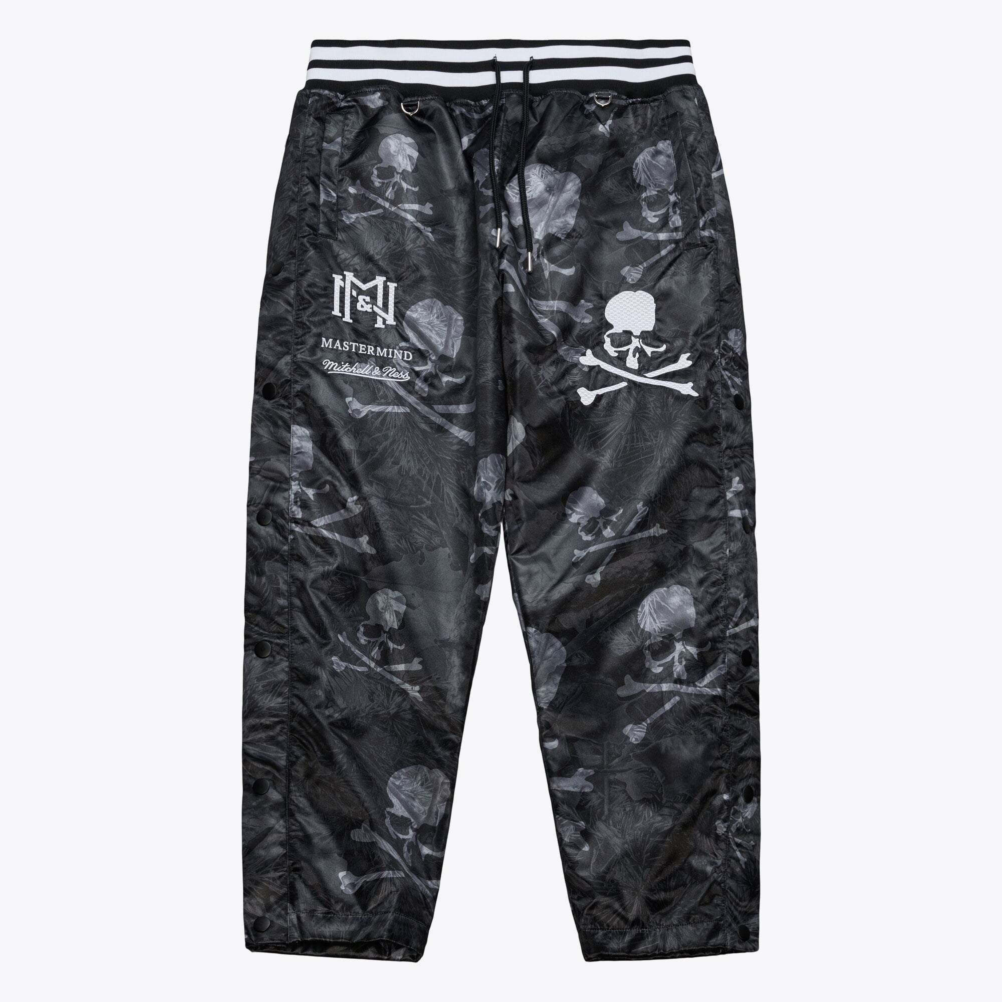 Pantaloni Mitchell & Ness x Mastermind Tear Away con Stampa - Uomo