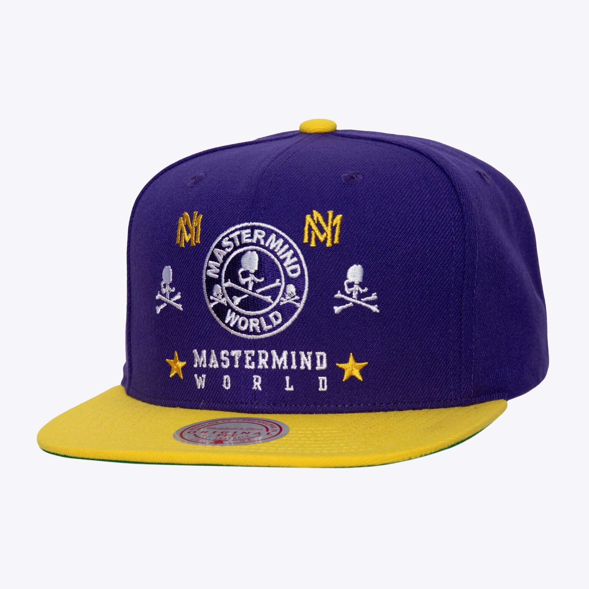 Cappellino snapback Mitchell & Ness x Mastermind - Viola