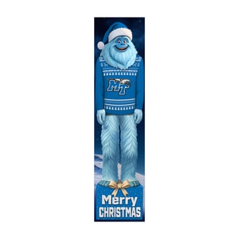 MTSU Blue Raiders 48" Yeti Christmas Leaner