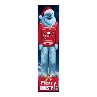 Western Kentucky Hilltoppers 48" Yeti Christmas Leaner