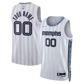 Unisex Nike White Memphis Grizzlies 2025/26 City Edition Swingman Custom Jersey