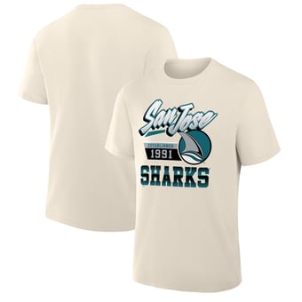 Men's  Cream San Jose Sharks Alternate Legacy T-Shirt