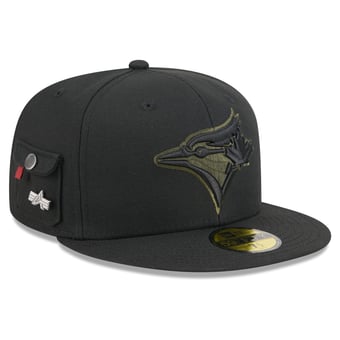 Men's New Era Black Toronto Blue Jays 59FIFTY Fitted Hat