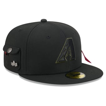 Men's New Era x Alpha Industries Black Arizona Diamondbacks 59FIFTY Fitted Hat
