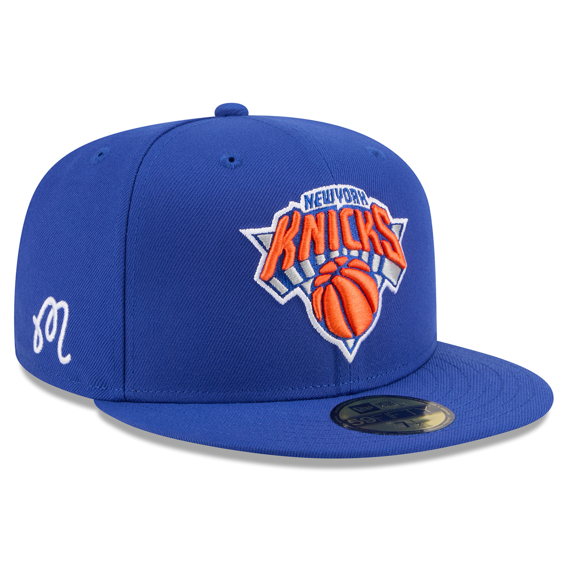 Unisex New Era x Malbon Golf Blue New York Knicks 59FIFTY Fitted Hat