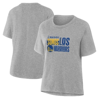 Women's Gray Golden State Warriors Noches Training T-Shirt