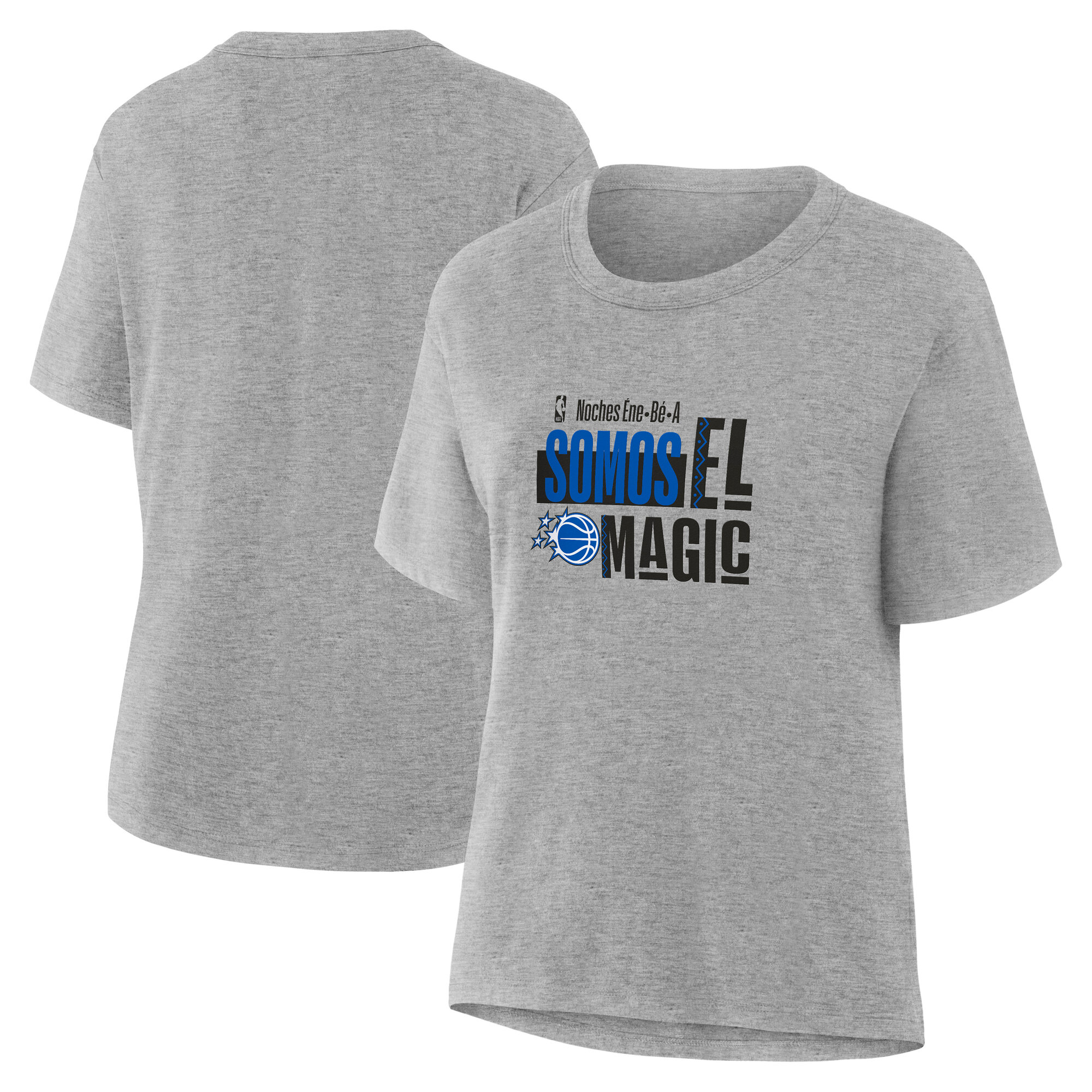 Women’s Gray Orlando Magic Noches Training T-Shirt Women’s Gray Orlando Magic Noches Training T-Shirt