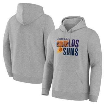 Men's Gray Phoenix Suns Noches Training Hoodie