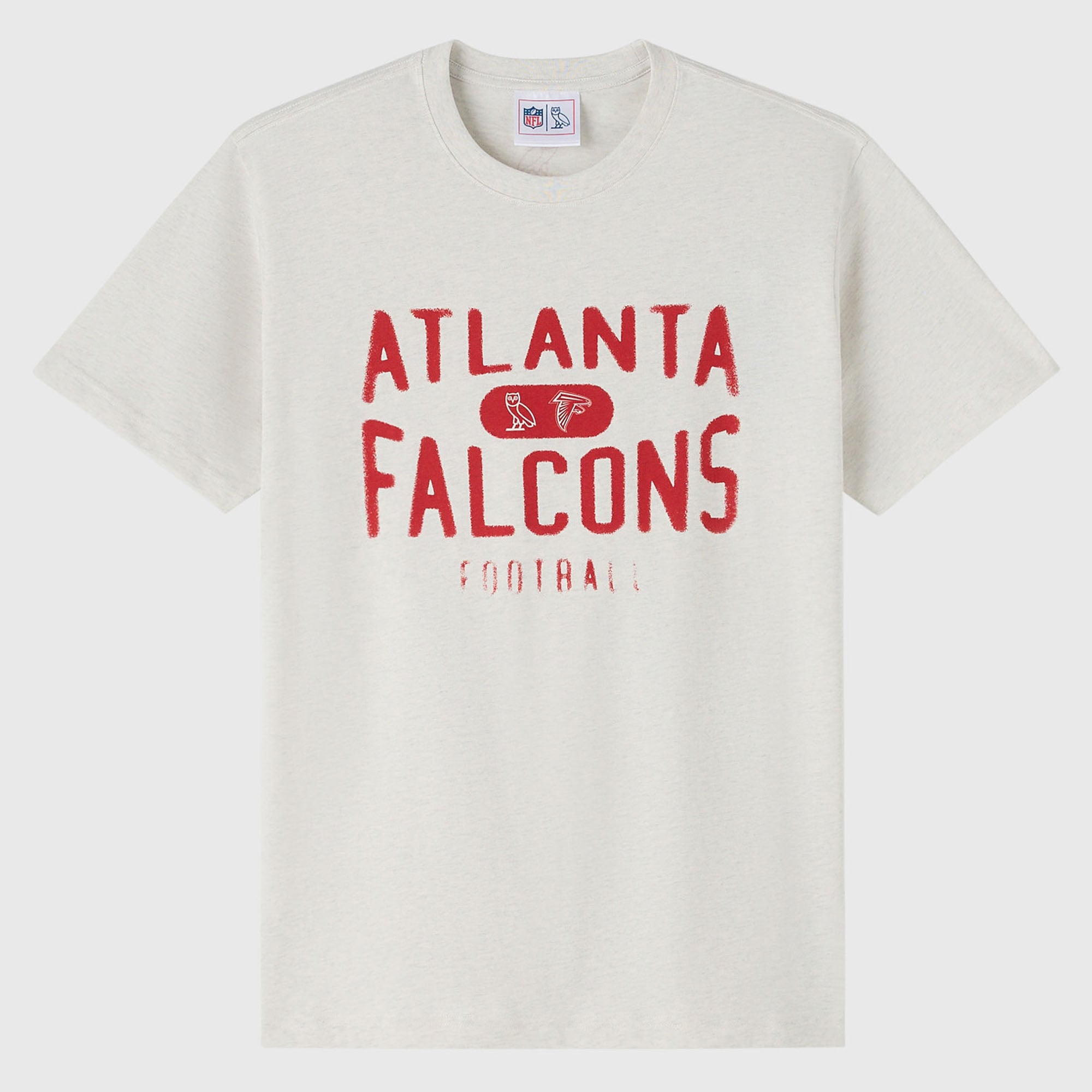 Unisex OVO x NFL Heather Gray Atlanta Falcons T-Shirt