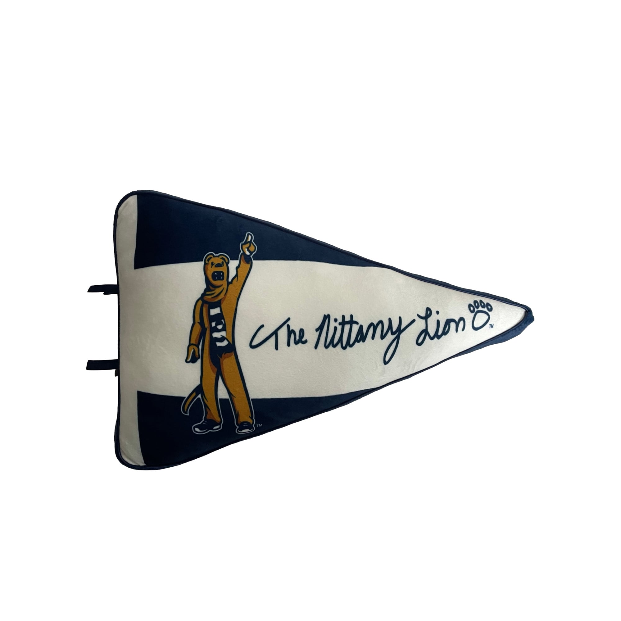 Pegasus  Penn State Nittany Lions Half Stripe Pennant Pillow