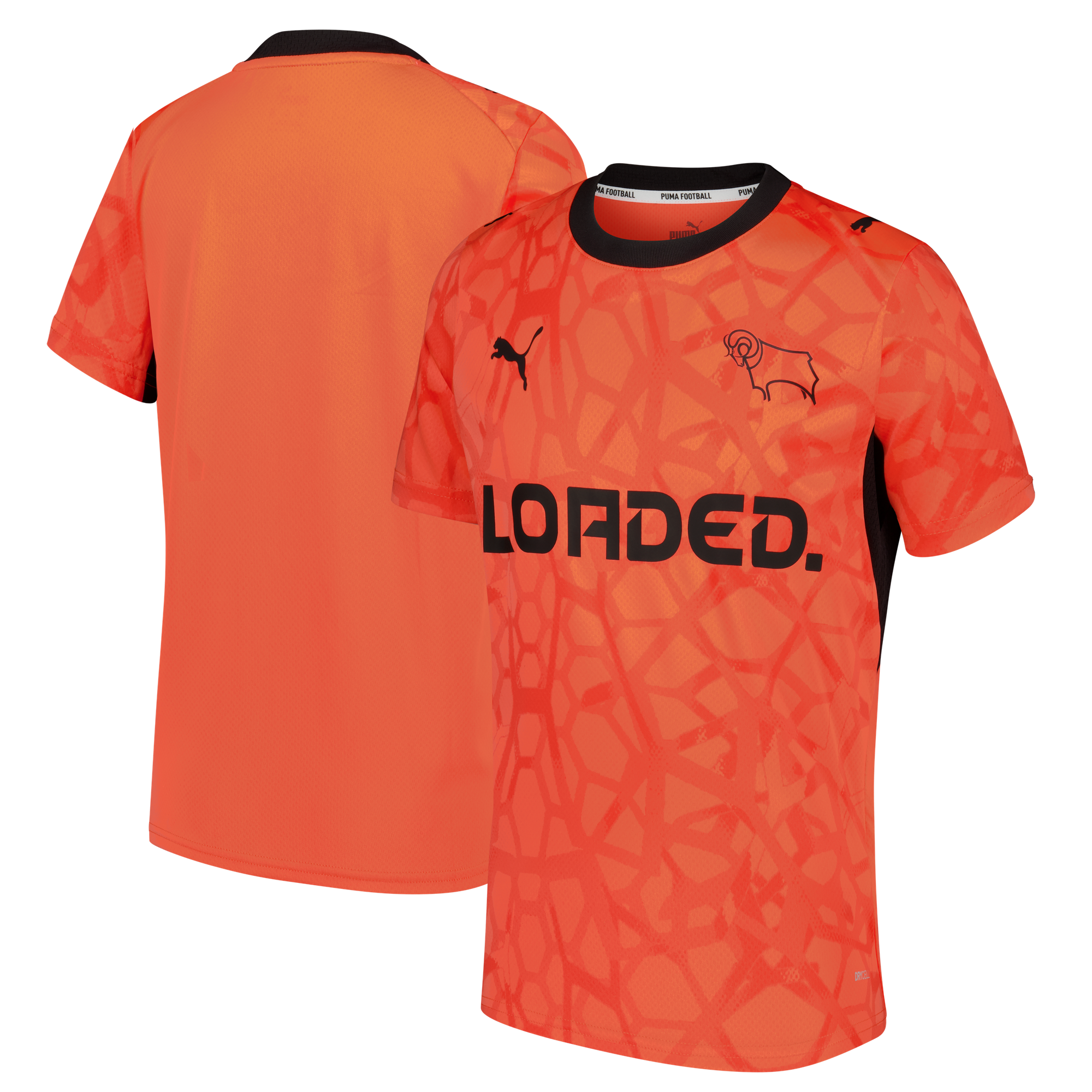 Camiseta Portero PUMA de la 2ª equipación del Derby County 2026-27 - Niños: retailer-supplied image