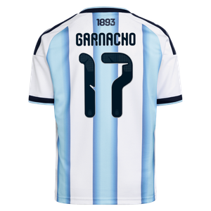 Maillot Domicile Argentine adidas 26 - Enfant avec flocage Garnacho 17, vue 4
