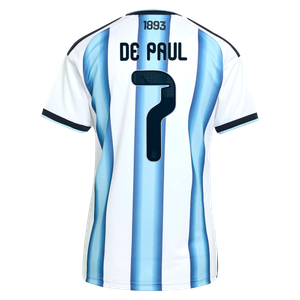 Maillot Domicile Argentine adidas 26 - Femme avec flocage De Paul 7, vue 3