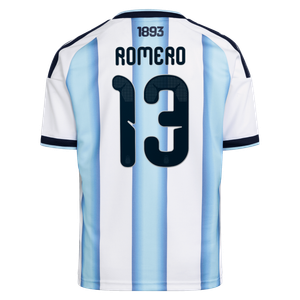 Maillot Domicile Argentine adidas 26 - Enfant avec flocage Romero 13, vue 4