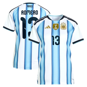 Maillot Domicile Argentine adidas 26 - Femme avec flocage Romero 13, vue 1