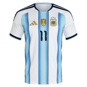 Maillot Domicile Argentine adidas 26 - Enfant avec flocage Di Maria 11, vue 3