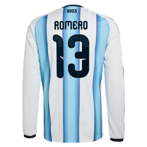 Maillot Domicile Argentine adidas 26 - Manches longues avec flocage Romero 13, vue 4