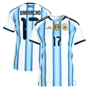 Maillot Domicile Argentine adidas 26 - Femme avec flocage Garnacho 17, vue 1