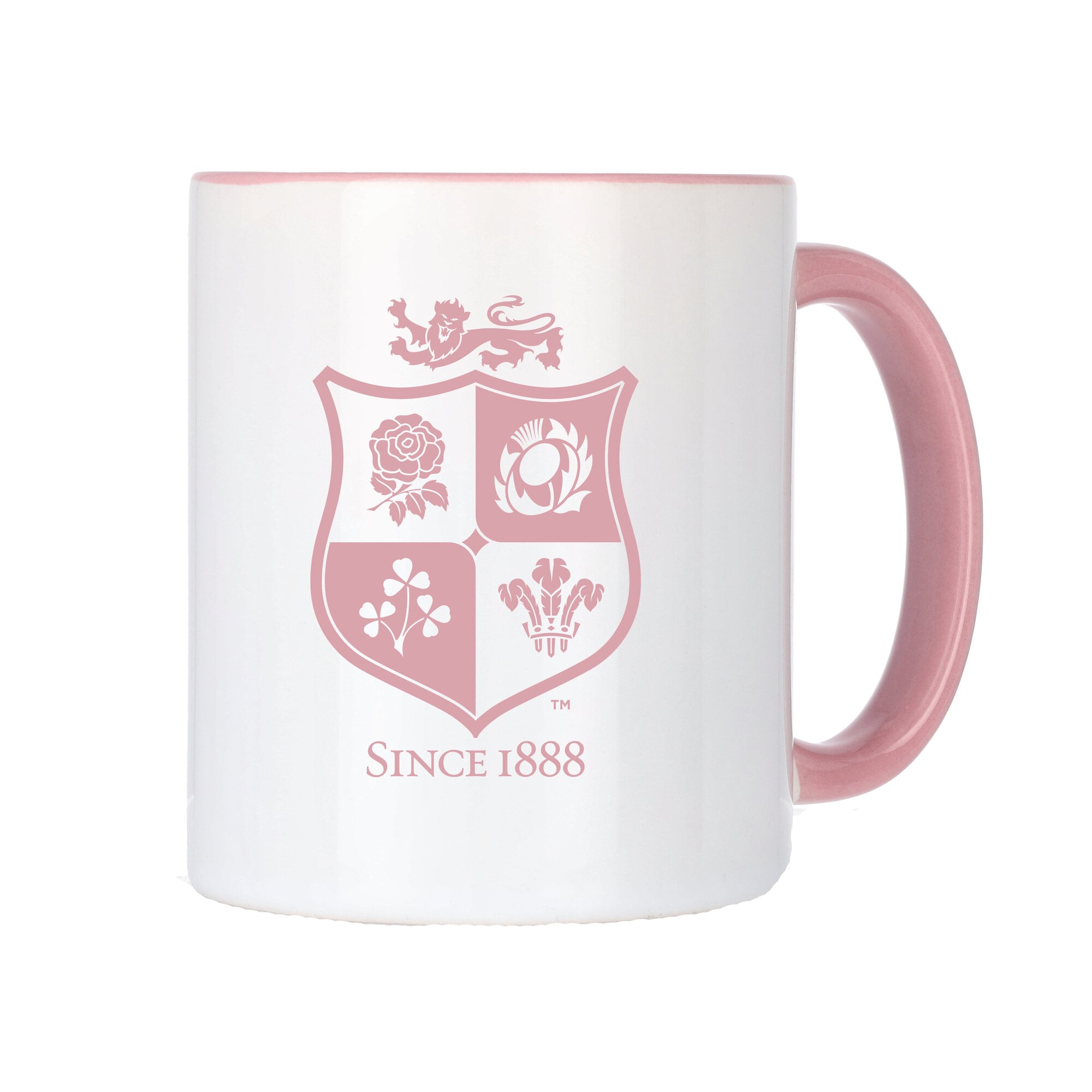 Tazza da caffè British & Irish Lions colorata all'interno da 11 oz