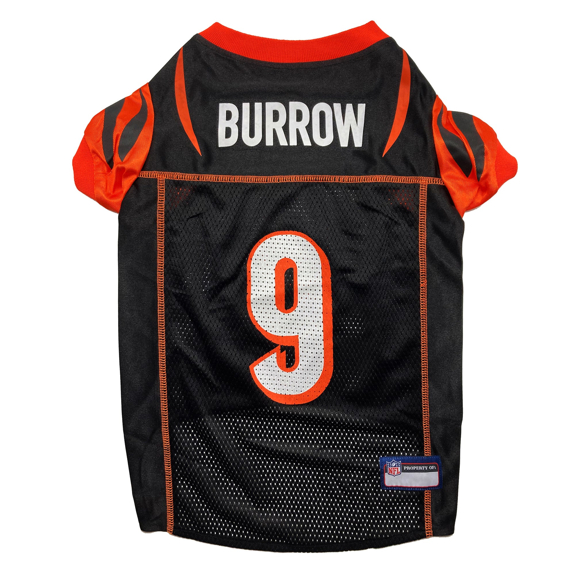 Joe Burrow Black Cincinnati Bengals Player Pet Jersey