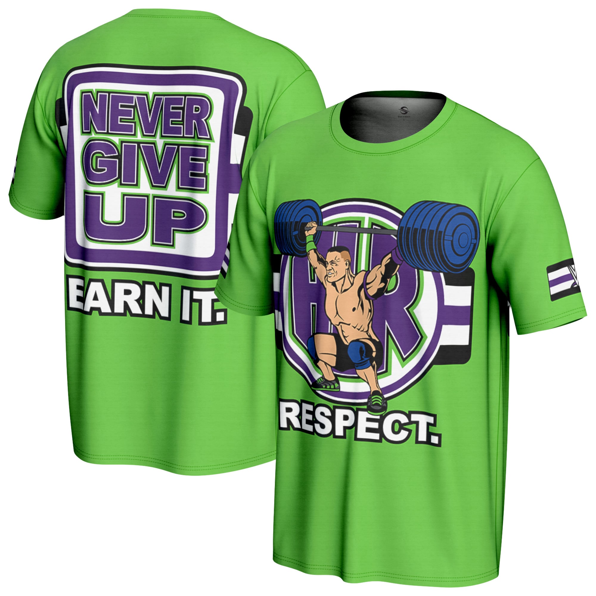 Youth ProSphere Green John Cena Retro T-Shirt