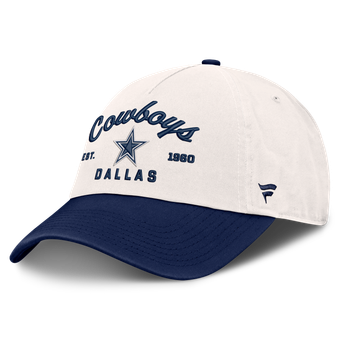 Women's Fanatics  Cream Dallas Cowboys Manifest Adjustable Hat
