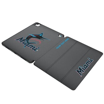 Keyscaper Miami Marlins Personalized Linen iPad Tablet Case