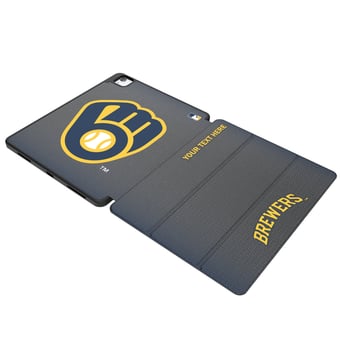 Keyscaper Milwaukee Brewers Personalized Linen iPad Tablet Case