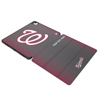 Keyscaper Washington Nationals Personalized Linen iPad Tablet Case