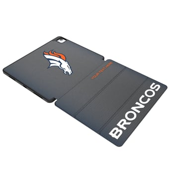 Keyscaper Denver Broncos Personalized Linen iPad Tablet Case