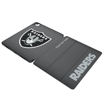 Keyscaper Las Vegas Raiders Personalized Linen iPad Tablet Case