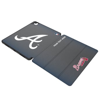 Keyscaper Atlanta Braves Personalized Linen iPad Tablet Case