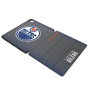 Keyscaper Edmonton Oilers Personalized Linen iPad Tablet Case