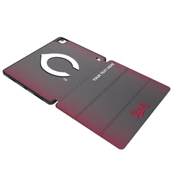 Keyscaper Cincinnati Reds Personalized Linen iPad Tablet Case