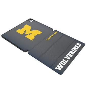Keyscaper Michigan Wolverines Personalized Linen iPad Tablet Case