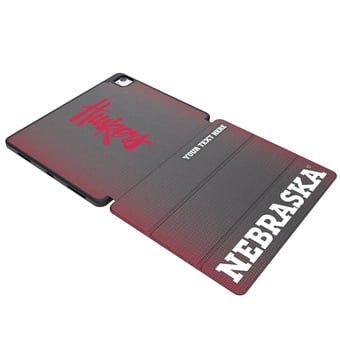 Keyscaper Nebraska Huskers Personalized Linen iPad Tablet Case